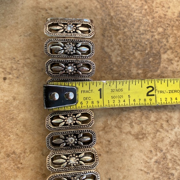 Silver plated stretch bracelet - Picture 3 of 6